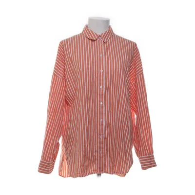 Skjorta (Orange, Vit) från Selected Femme Ekologisk bomull