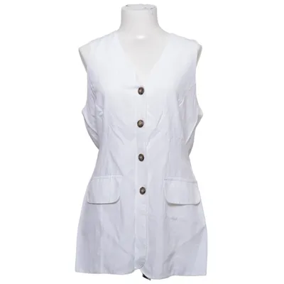 Väst (Vit) från Sinclair by KappAhl Polyester, Viskos