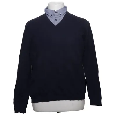Pullover (Blauw) van Burton Menswear Katoen, Polyamide