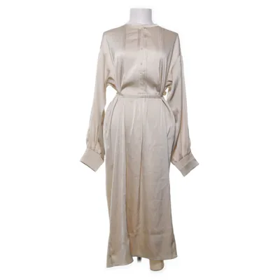 Kjole (Beige) fra Samsøe & Samsøe Polyester, Elastan