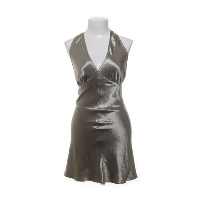 Halterneck dress (Beige) from Topshop Polyester