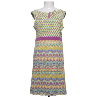 Dress (Yellow, Green, Purple) from Surkana Cotton