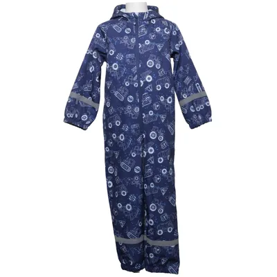 Outdoor overalls (Blå, Hvid) fra Kiki & Koko Elastan, Polyester