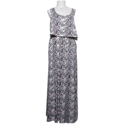 Maxi dress (White, Multicolored) from JYOTHI Elastane, Polyester