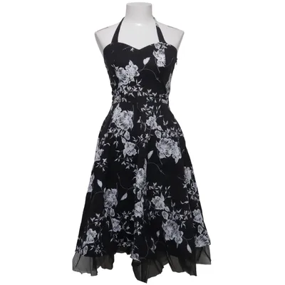 Neckholderkleid (Schwarz, Weiß) von H&R Baumwolle, Elasthan