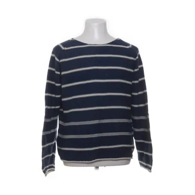 Tröja (Blå, Vit) från Selected Jeans Akryl, Bomull