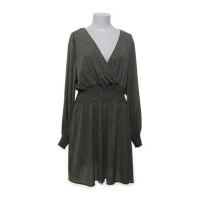 Dress (Green, Black) from Shein Curve Polyester