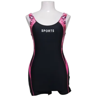 Badedragt (Sort, Pink) fra Sports Elastan