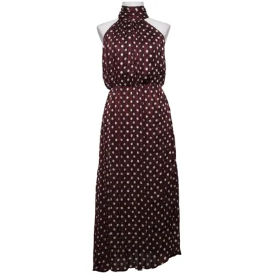 Maxikleid (Rot, Weiß) von Zara Polyester