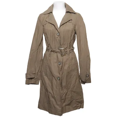 Trenchcoat (Brun) från Ann Christine Bomull, Metallfiber, Polyamid, Polyester