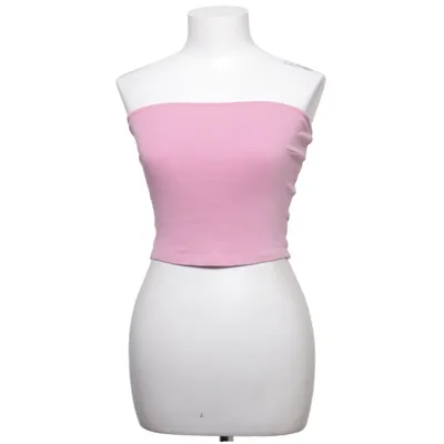 Top tube (Rose) de Gina Tricot Coton, Élasthane