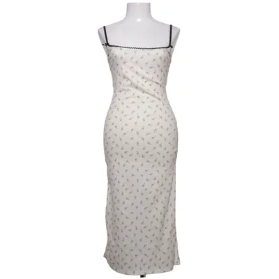 Maxikjole (Beige, Flerfarvet) fra New Girl Order Elastan, Polyester