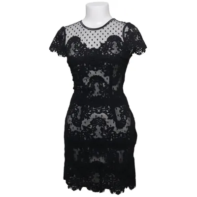 Robe de cocktail (Noir) de Ida Sjöstedt Polyamide, Polyester