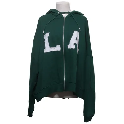 Capuchon sweater (Groen) van Yours Katoen, Polyester