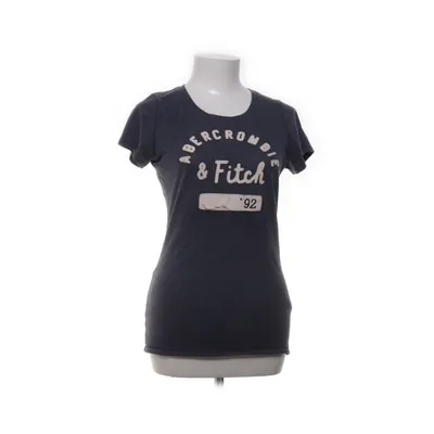 T-shirt (Blå) från Abercrombie & Fitch Bomull, Polyester