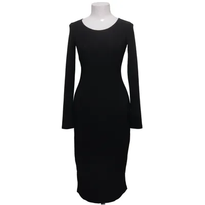 Maxi jurk (Zwart) van Nife Elastaan, Polyester