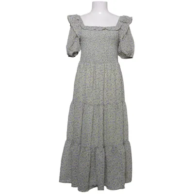 Robe longue (Vert, Violet) de Influence Polyester