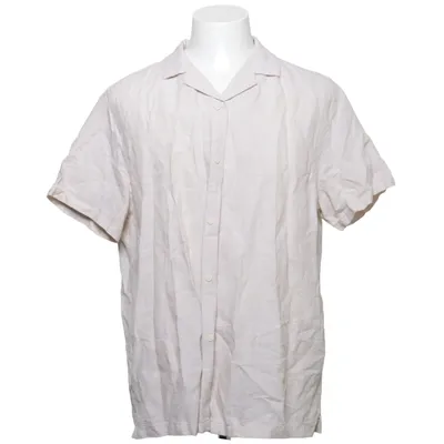 Kortärmad skjorta (Beige) från ASOS Design Bomull, Linne