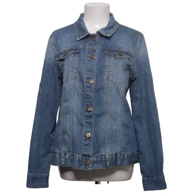Spijkerjas (Blauw) van WOB Katoen, Elastaan