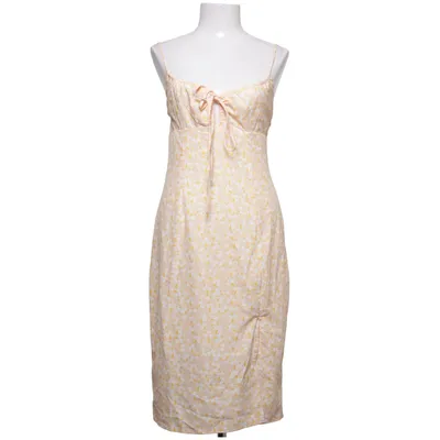 Dress (Orange, White, Yellow) from May Elastane, Polyester, Viscose