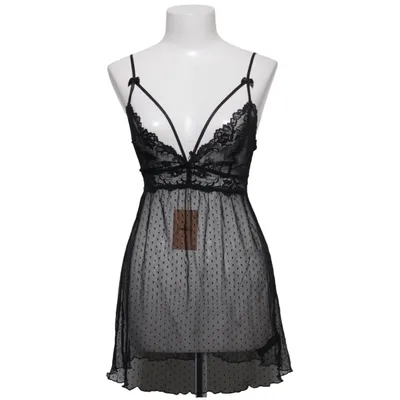 Negligé (Schwarz) von Boux Avenue Elasthan, Polyamid