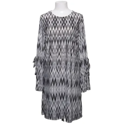 Robe (Gris, Blanc) de Black Story Élasthane, Polyester