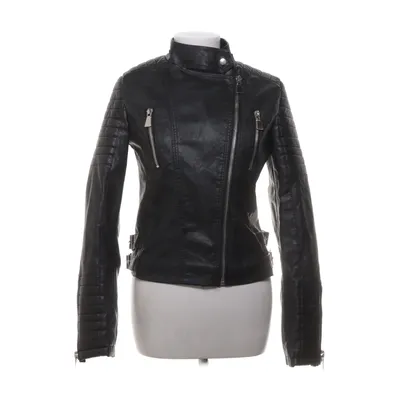 Bikerjakke (Sort) fra Voyelles Polyester, Polyurethan
