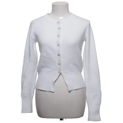 Cardigan (White) from Zara Elastane, Polyamide