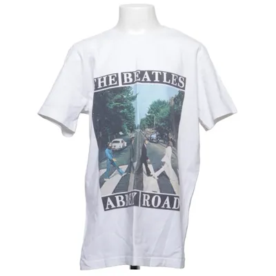 T-shirt (Vit, Flerfärgad) från The Beatles Ekologisk bomull