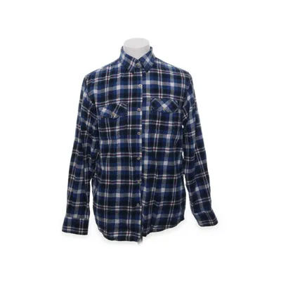 Flanellen overhemd (Blauw, Meerkleurig) van Pinewood Katoen