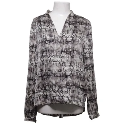 Blouse (Noir, Gris) de Dea Kudibal Élasthane, Soie