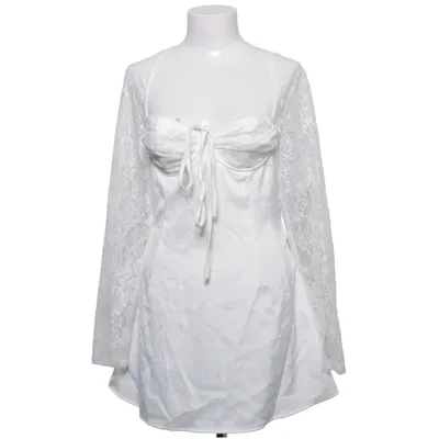 Dress (White) from Boohoo Polyester