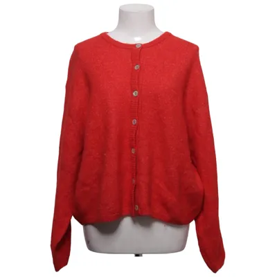Cardigan (Beige) from Skinnwille Cashmere, Fox fur, Polyester, Viscose, Wool