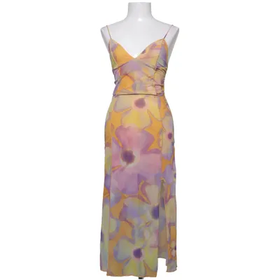 Klänning (Orange, Lila, Gul) från Bershka Elastan, Polyester