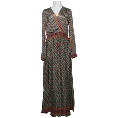 Robe longue (Vert, Rose, Orange) de Gold & Silver