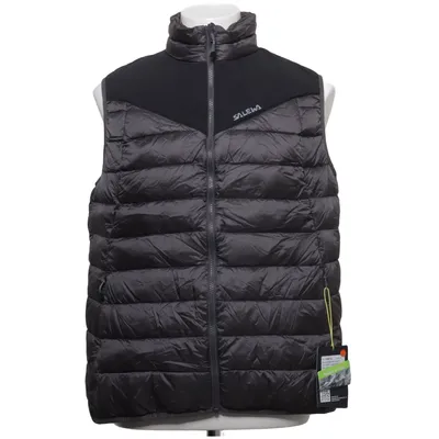 Ytterväst (Grå, Svart) från Salewa Dun, Elastan, Fjädrar, Polyamid, Polyester