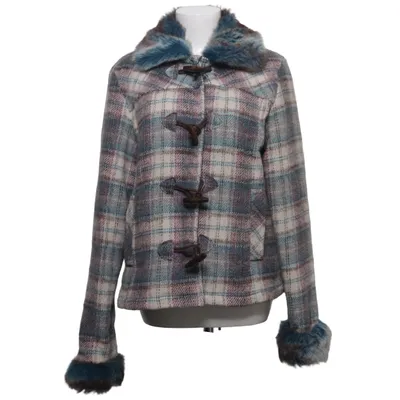 Duffle coat (Bleu, Blanc, Multicolore) de Jennifer Taylor Polyester, Laine