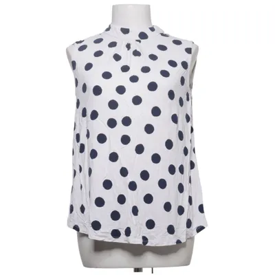 Haut (Blanc, Bleu) de Boden Élasthane, Viscose