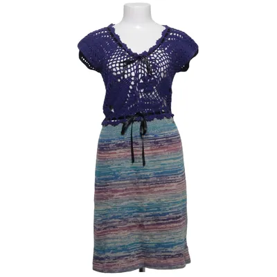 Dress (Blue, Multicolored) from Didi Acrylic, Cotton