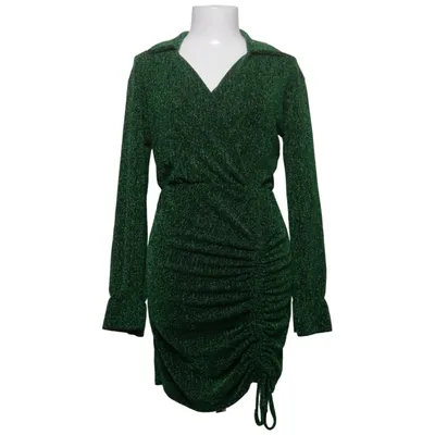 Robe (Vert, Noir) de Ambika Élasthane, Fibre métallique, Polyester