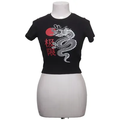 T-shirt (Black, Multicolored) from FB Sister Cotton, Elastane