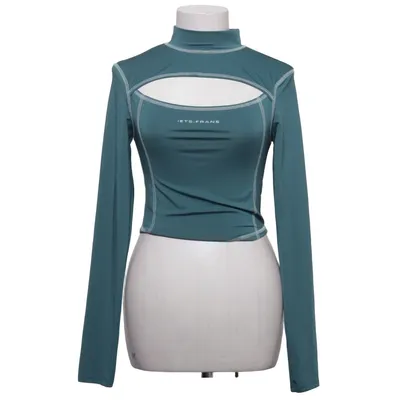 Sporttop (Blauw) van Iets Frans Elastaan, Polyester