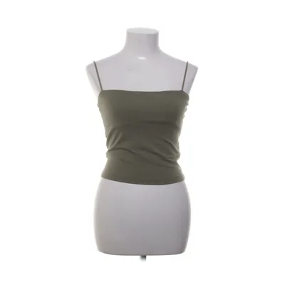 Linne (Grön) från Gina Tricot Bomull, Elastan