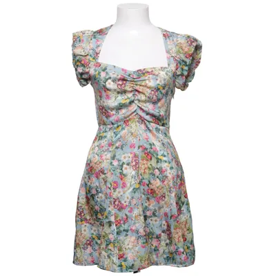 Klänning (Blå, Flerfärgad) från Zara Polyester