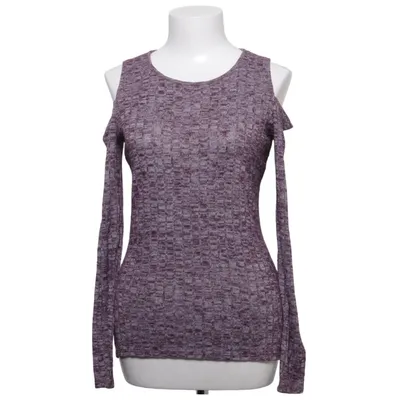 T-shirt à manches longues (Violet) de Hollister Élasthane, Polyester, Viscose