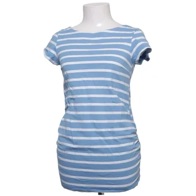Mammatopp (Blå, Vit) från H&M Mama Bomull, Elastan