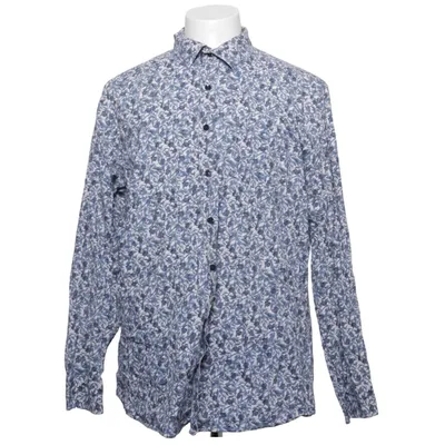 Shirt (Blauw, Wit, Meerkleurig) van Jacks Katoen, Elastaan