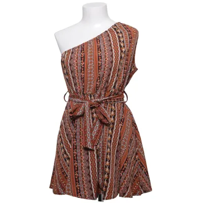 Omlottopp (Brun, Flerfärgad) från Shein Elastan, Polyester