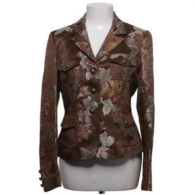 Blazer (Bruin, Goud, Zilver) van Vertigo Acetaat, Acryl, Polyamide, Polyester