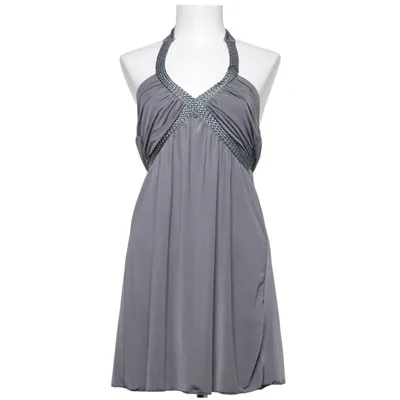 Robe dos-nu (Gris)